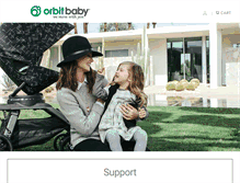 Tablet Screenshot of orbitbaby.com
