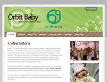 Tablet Screenshot of orbitbaby.pl